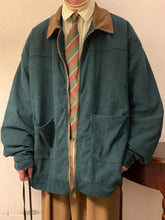 LAST DAY 50%OFF-Contrast vintage corduroy jacket